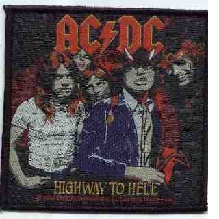 Tygmärke AC/DC SPXXX